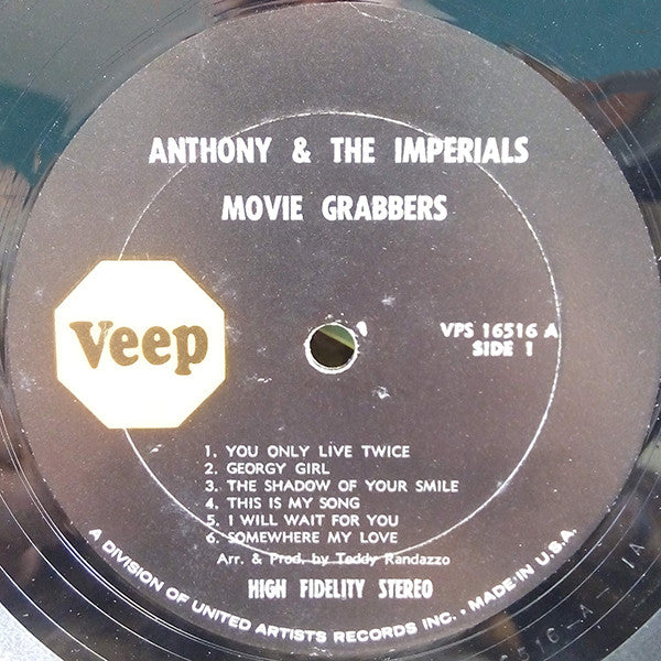 Little Anthony & The Imperials : Movie Grabbers (LP, Album)