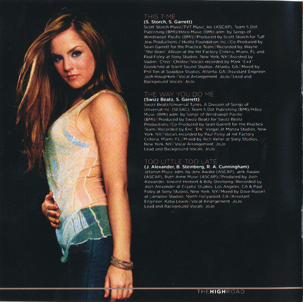 JoJo (3) : The High Road (CD, Album)