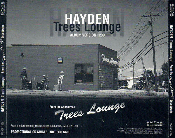 Hayden : Trees Lounge (CD, Single, Promo)