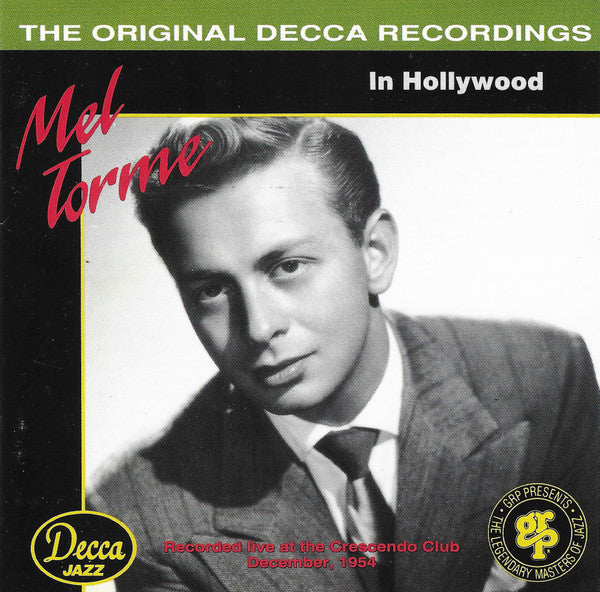 Mel Torme* : Mel Torme In Hollywood (CD, Album, RM)
