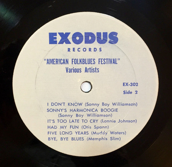 Various : American Folk Blues Festival (LP, Album, RE)