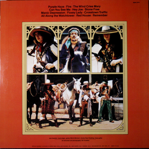 The Jimi Hendrix Experience : Smash Hits (LP, Comp, RE, Jac)
