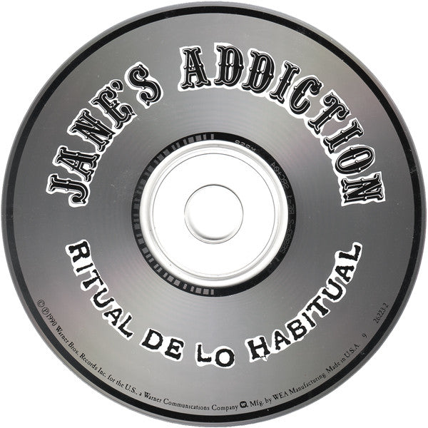 Jane's Addiction : Ritual De Lo Habitual (CD, Album, RP)
