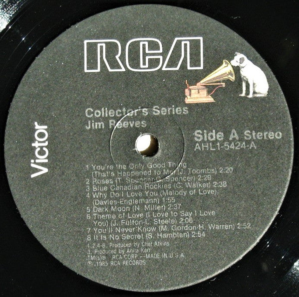Jim Reeves : Collector's Series (LP, Album, Comp)