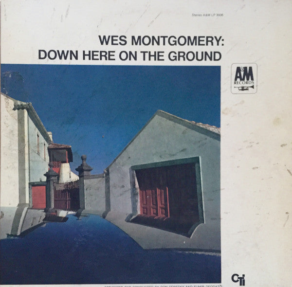 Wes Montgomery : Down Here On The Ground (LP, Album, Gat)