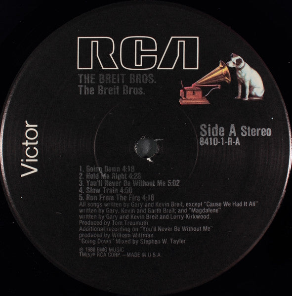The Breit Bros. : The Breit Bros (LP, Album)
