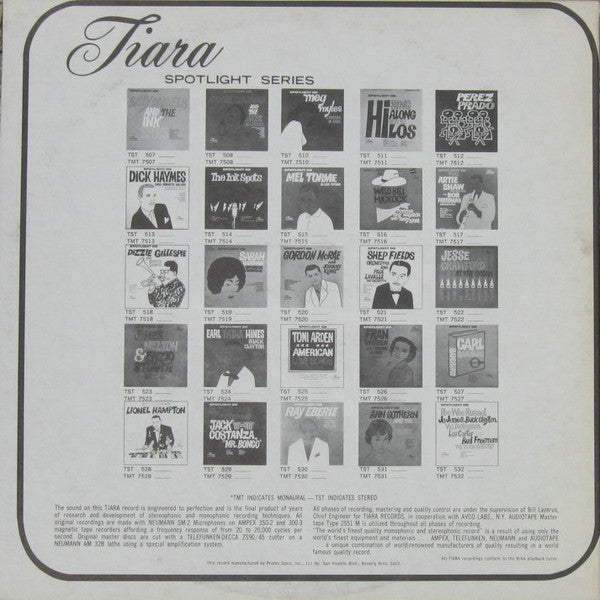Earl Hines And Buck Clayton : Spotlight On Earl "Fatha" Hines And Buck Clayton (LP)