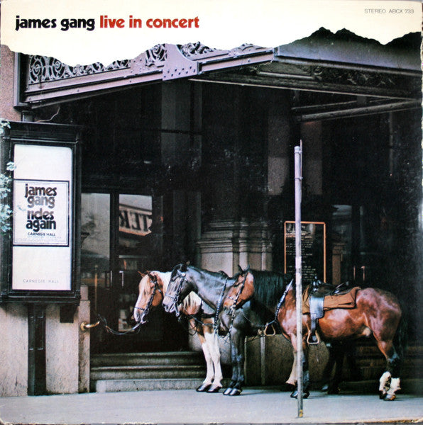 James Gang : Live In Concert (LP, Album)