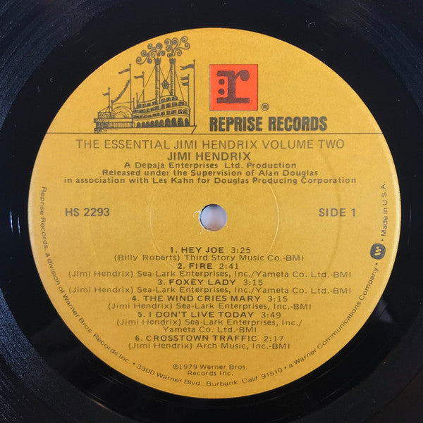 Jimi Hendrix : The Essential Jimi Hendrix (Volume Two) (LP, Comp, Jac + 7", S/Sided, EP)