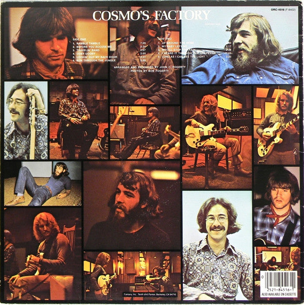 Creedence Clearwater Revival : Cosmo's Factory (LP, Album, RE, Pit)