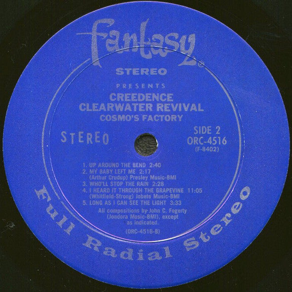 Creedence Clearwater Revival : Cosmo's Factory (LP, Album, RE, Pit)