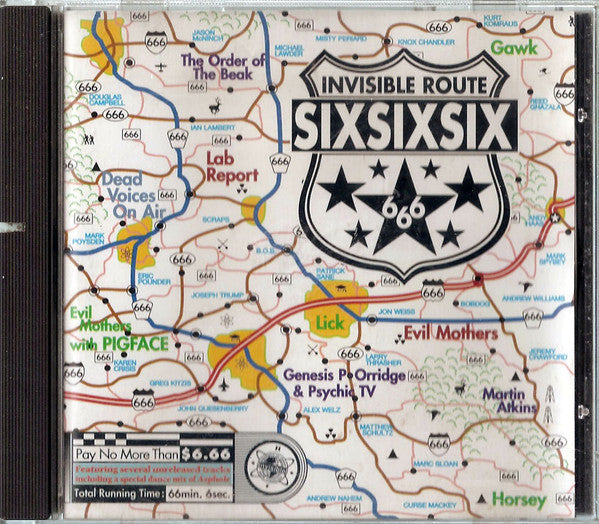 Various : Invisible Route SixSixSix (CD, Comp)
