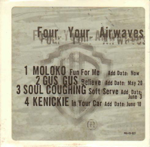 Various : Four Your Airwaves (CD, Promo, Smplr)