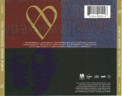 Simple Minds : Glittering Prize 81/92 (CD, Comp, RM)