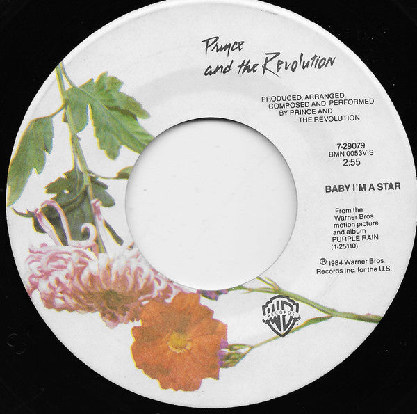Prince And The Revolution : Take Me With U (7", Single, Spe)