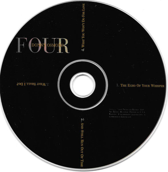 Donny Osmond : Four (CD, EP)