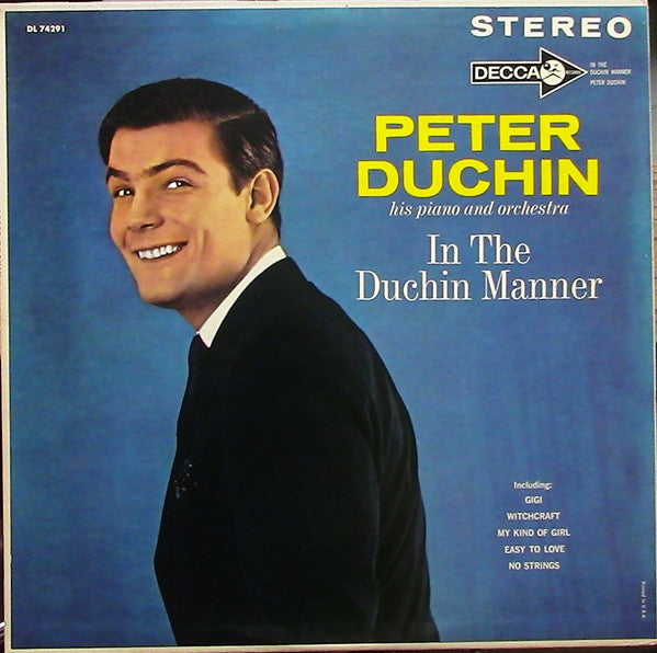 Peter Duchin His Piano And Orchestra* : In The Duchin Manner (LP, Album)