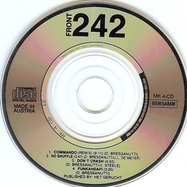 Front 242 : Politics Of Pressure (CD, Mini, Single)