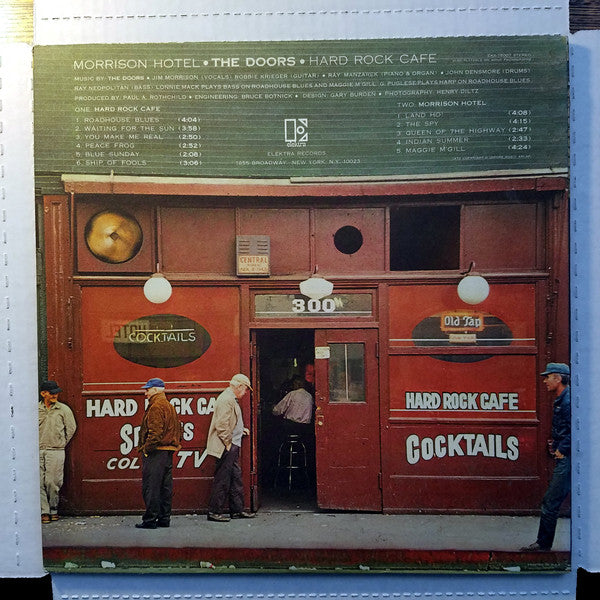 The Doors : Morrison Hotel (LP, Album, Gat)