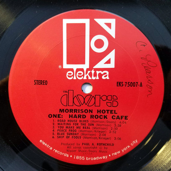 The Doors : Morrison Hotel (LP, Album, Gat)