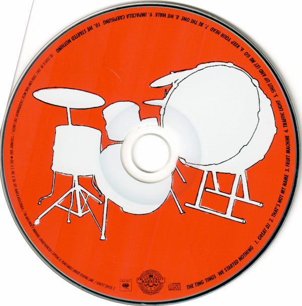 The Ting Tings : We Started Nothing (CD, Album, Red)