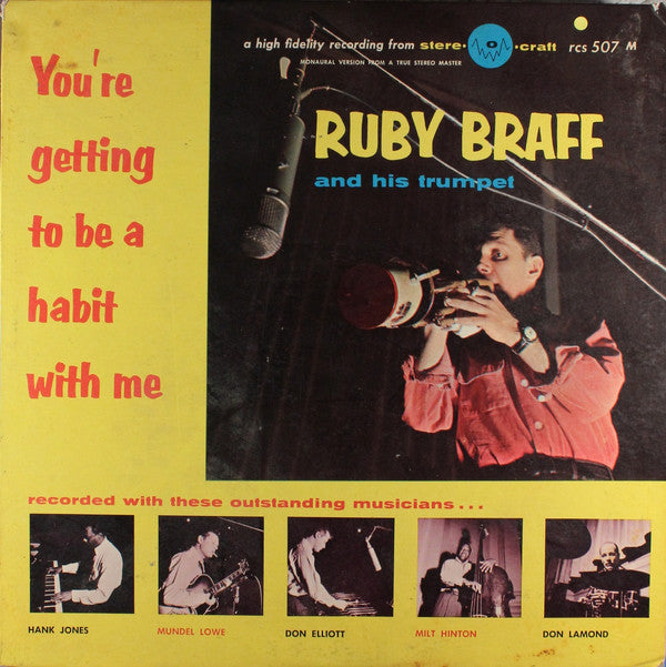 Ruby Braff : You're Getting To Be A Habit With Me (LP, Mono)