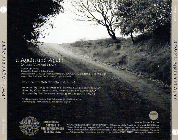 Jewel : Again And Again (CD, Single, Promo)