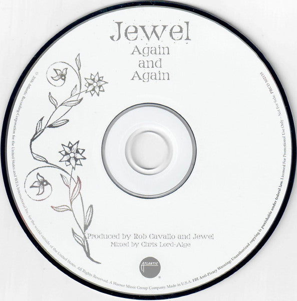Jewel : Again And Again (CD, Single, Promo)