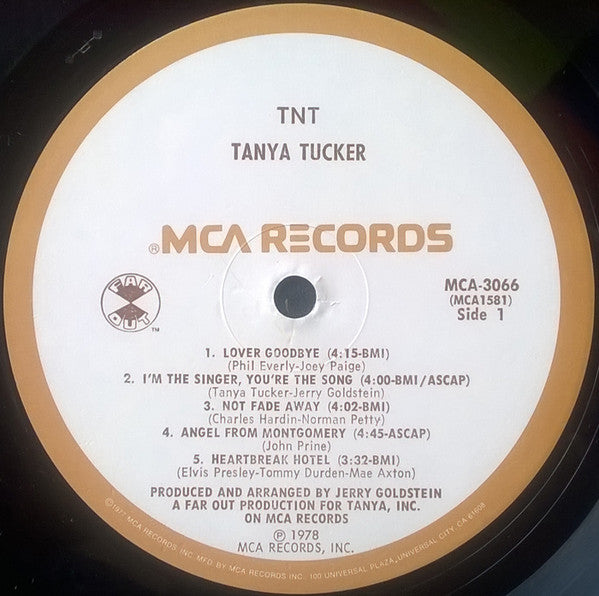 Tanya Tucker : TNT (LP, Album, Pin)