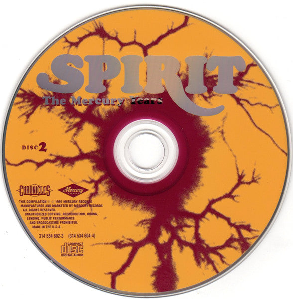 Spirit (8) : The Mercury Years (2xCD, Comp)