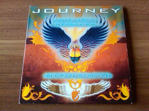 Journey : Never Walk Away / After All These Years (CD, Single, Promo)