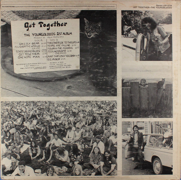 The Youngbloods : Get Together "The Youngbloods First Album" (LP, Album, RE, Hol)