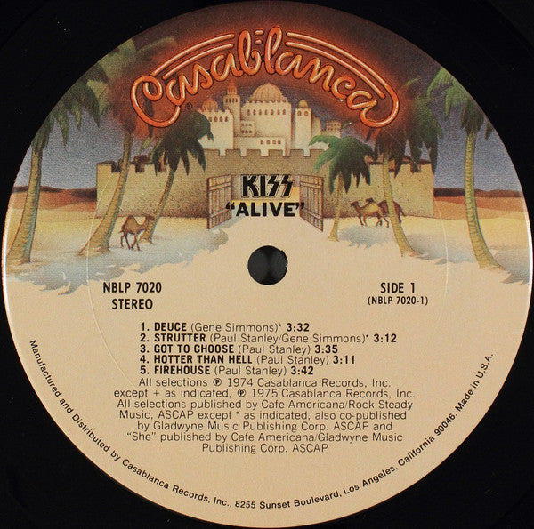 Kiss : Alive! (2xLP, Album, Club, RP, Pit)