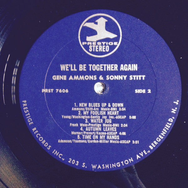 Gene Ammons / Sonny Stitt : We'll Be Together Again (LP, Album, RE)