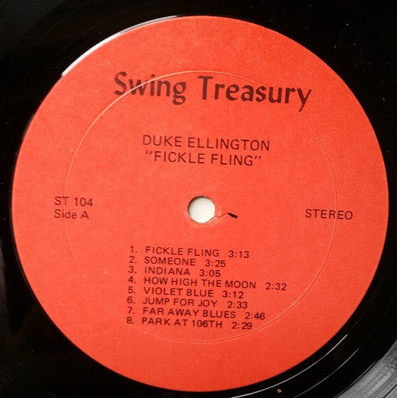 Duke Ellington : Vol.1 Fickle Fling (LP)
