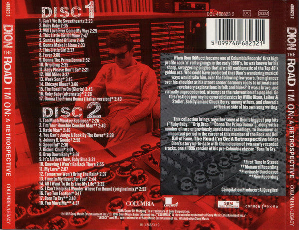 Dion (3) : The Road I'm On, A Retrospective (2xCD, Comp, RM)