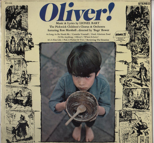 Pickwick Children's Chorus Featuring Ron Marshall : Oliver! (LP)