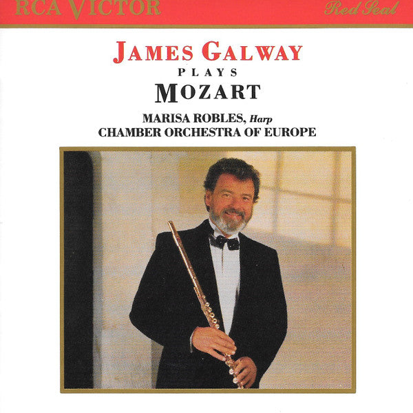 Mozart* - James Galway, Marisa Robles, Chamber Orchestra Of Europe* : James Galway Plays Mozart (2xCD, Album)