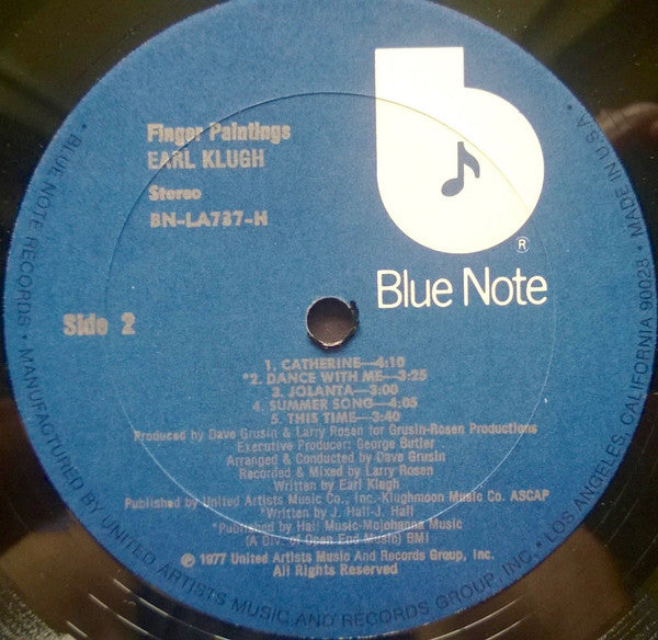 Earl Klugh : Finger Paintings (LP, Album, All)