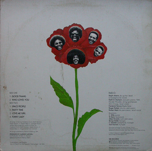 Faze-O : Good Thang (LP, Album, RI)