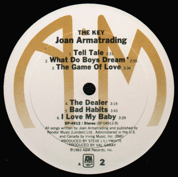 Joan Armatrading : The Key (LP, Album, A -)