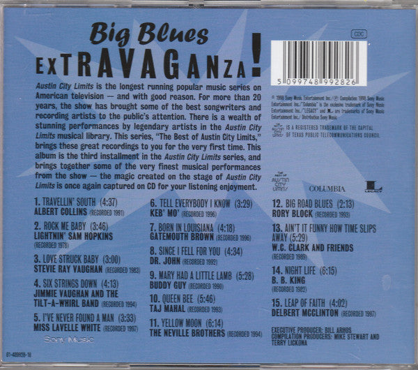 Various : Big Blues Extravaganza!: The Best Of Austin City Limits (CD)