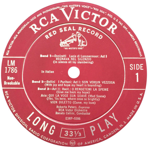 Roberta Peters : Youngest Member Of A Great Tradition (LP, Album, Mono)