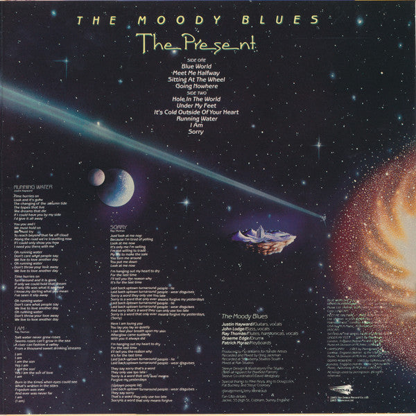 The Moody Blues : The Present (LP, Album, Gat)