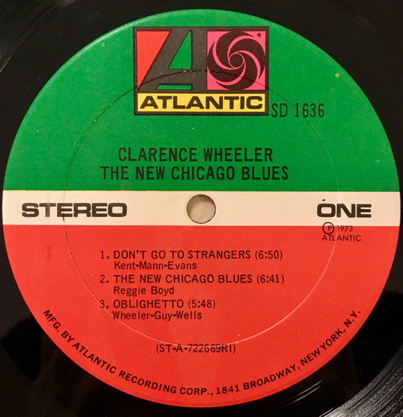 Clarence Wheeler : The New Chicago Blues (LP, RI )