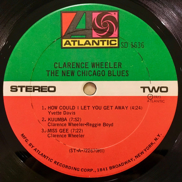 Clarence Wheeler : The New Chicago Blues (LP, RI )