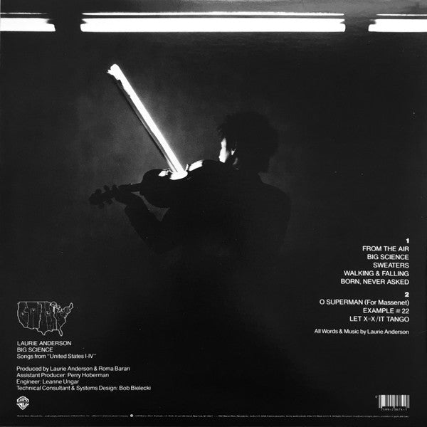 Laurie Anderson : Big Science (LP, Album, Win)