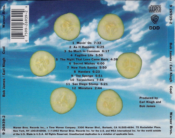 Bob James / Earl Klugh : Cool (CD, Album)