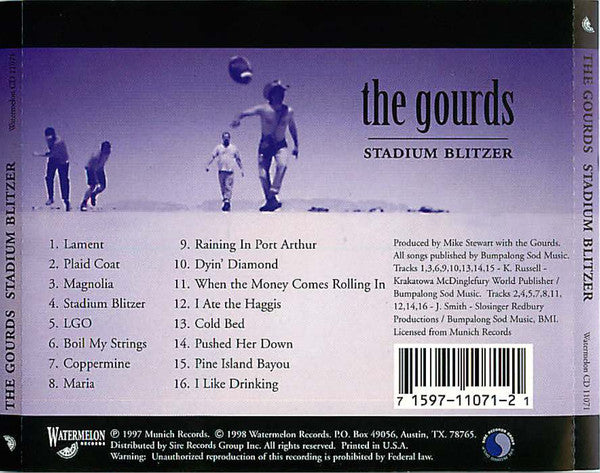 The Gourds : Stadium Blitzer (CD, Album)