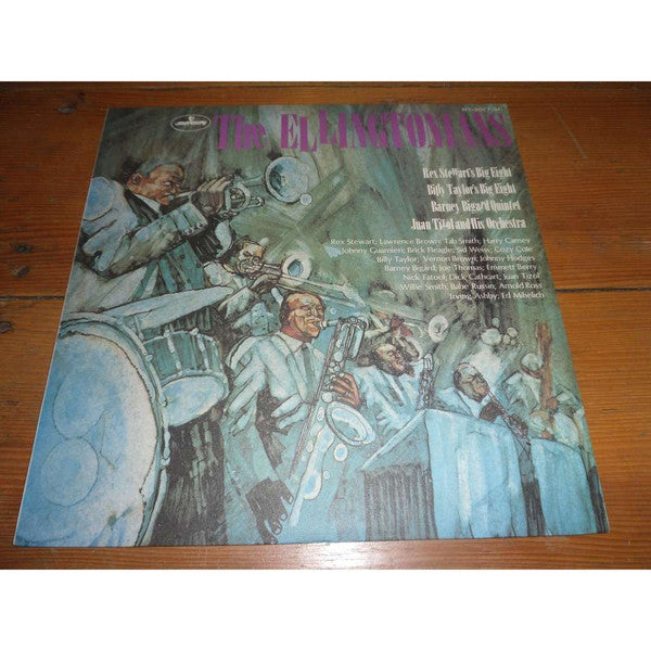 Rex Stewart's Big Eight, Billy Taylor's Big Eight, Barney Bigard Quintet, Juan Tizol & His Orchestra : The Ellingtonians (LP, Comp, Mono)